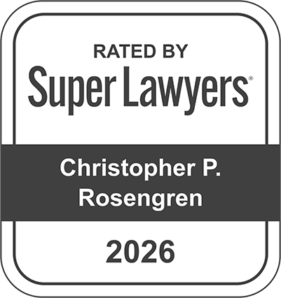 Rated By Super Lawyers | Christopher P. Rosengren | 2026